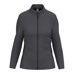 CASACO SOFTSHELL CINZA ESCURO IB411